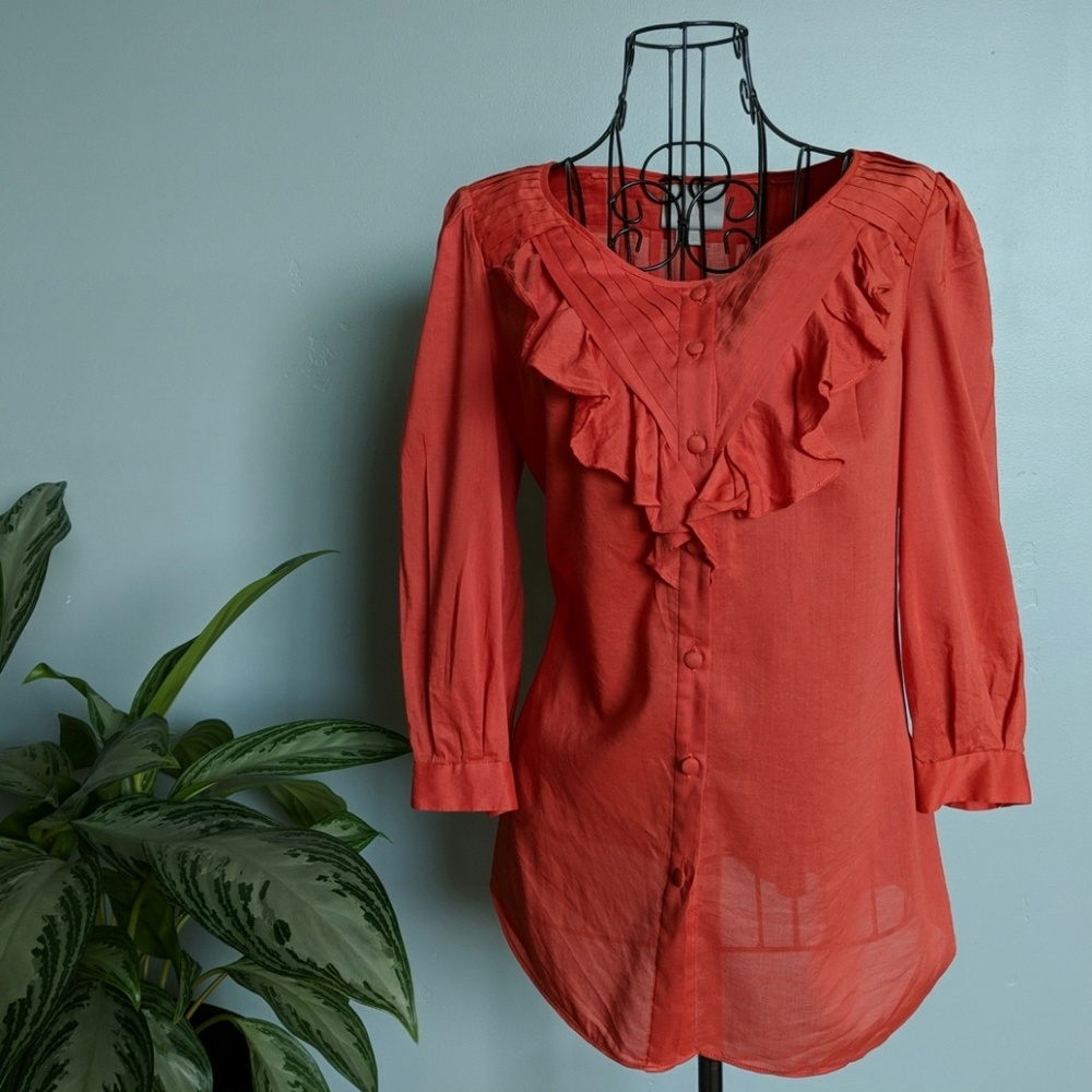 Anthropologie Maeve Nicoletta blouse